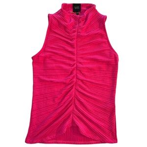 🆕 NWT W5 SLEEVELESS RUCHED FRONT AND BACK TOP